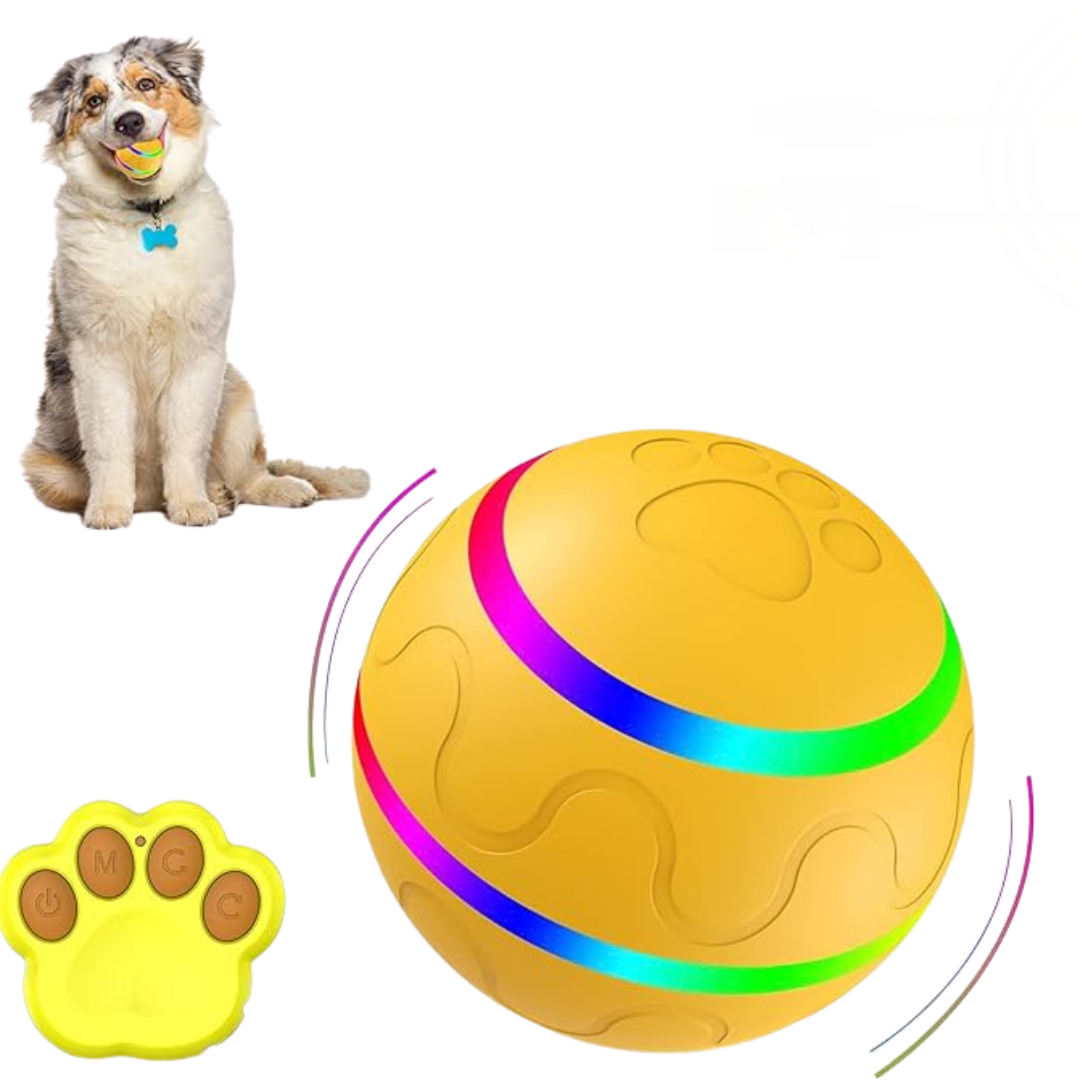 Interactive Dog Toy Ball with Remote Control (๐๐ฑ๐ฑ ๐๐๐ฒ๐บ๐ ๐๐ถ๐ฎ ๐๐ฎ๐ฟ๐ ๐๐ฑ๐ฑ-๐ข๐ป๐ ๐๐ผ ๐๐ฒ๐ ๐ฐ๐ฌ% ๐ข๐๐!)