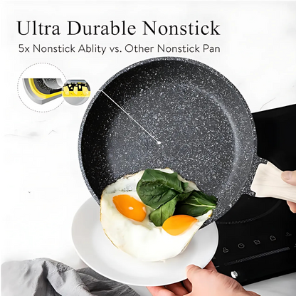 12 pcs Non Stick Pots and Pans Set